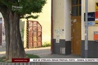 Policie v pohotovosti: Poštu v Brně přepadl v pátek večer lupič, odnesl si desetitisíce korun