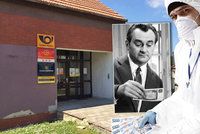 Poštovní zloděj použil fintu jako Jiří Sovák: Dezinfikované peníze ukradl!