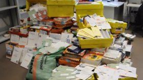 Pošťák v Itálii nahromadil 573 kilogramů nedoručené pošty.