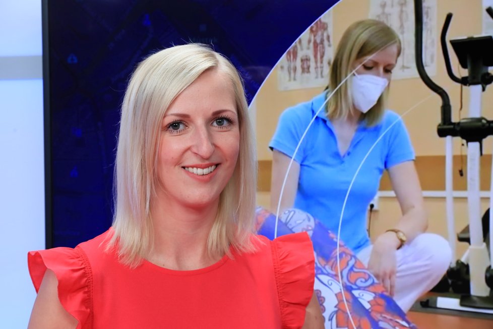 Fyzioterapeutka Barbora Imrichová