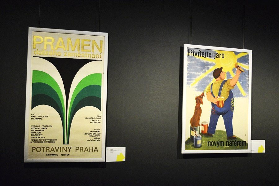 Muzeum plakátů objevíte v Karmelitské ulici.