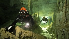 V Mexiku objevili nejdelší podvodní jeskyni na světě. Měří 347 kilometrů