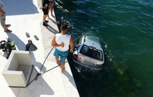 Kuriózní nehoda české potápěčky v Chorvatsku: Zaparkovala fabii do moře!
