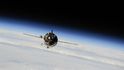 Poté musel Cygnus dát přednost vesmírné lodi Sojuz s lidskou posádkou