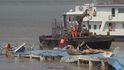 Potopená výletní loď Eastern Star v Číně