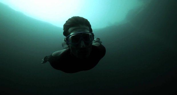 Podmořská hrůza: Bez dýchání do propasti