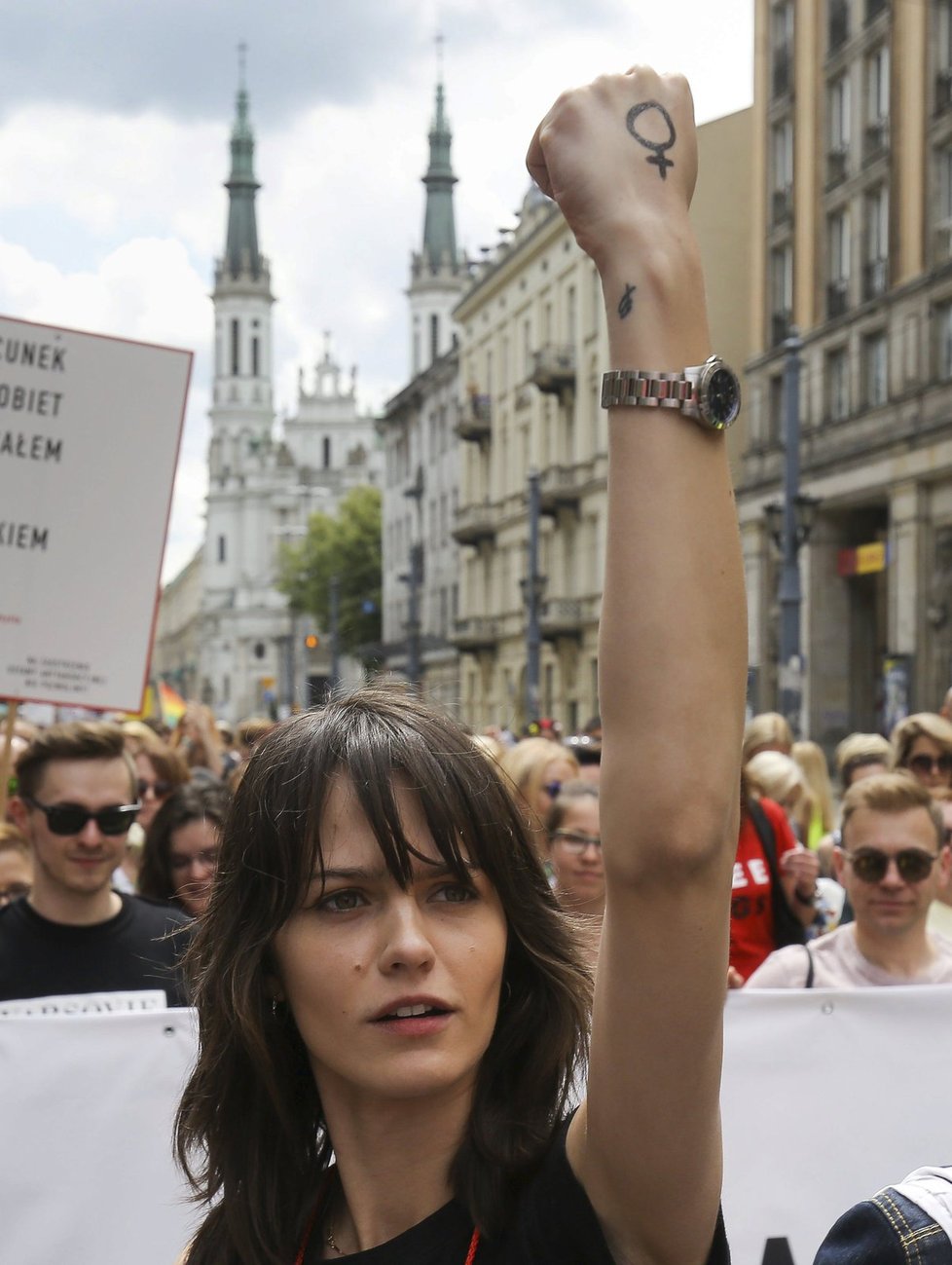 V Polsku se proti zpřísňování potratového zákona demonstruje často. (archivní foto)