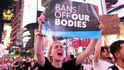 Protesty proti zákazu potratů v USA (25.6.2022)