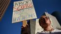 Protesty proti zákazu potratů v USA (25.6.2022)