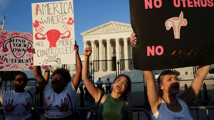 Protesty v USA kvůli změně u potratů