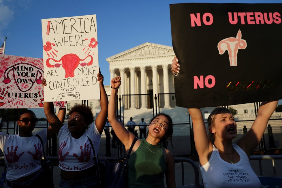 Protesty v USA kvůli změně u potratů