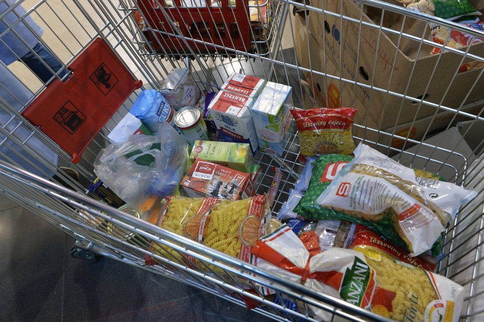 Pořadatelé očekávají, že v každém supermarketu naplní až 10 vozíků
