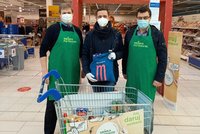 V supermarketu dnes můžete pomoci chudým. Toman: Kvůli pandemii má problém víc lidí