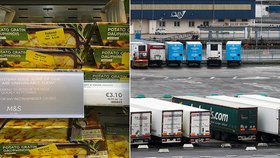 Brexit zkomplikoval dovoz do Česka určitého zboží, například potravin.