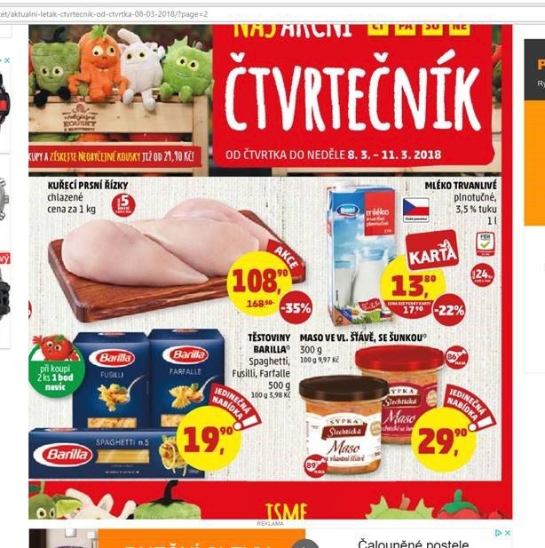 Penny Market prodával falšované masové výrobky.