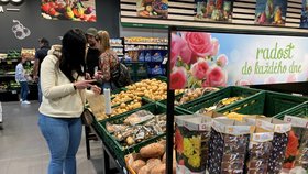 Nákupy potravin v Česku