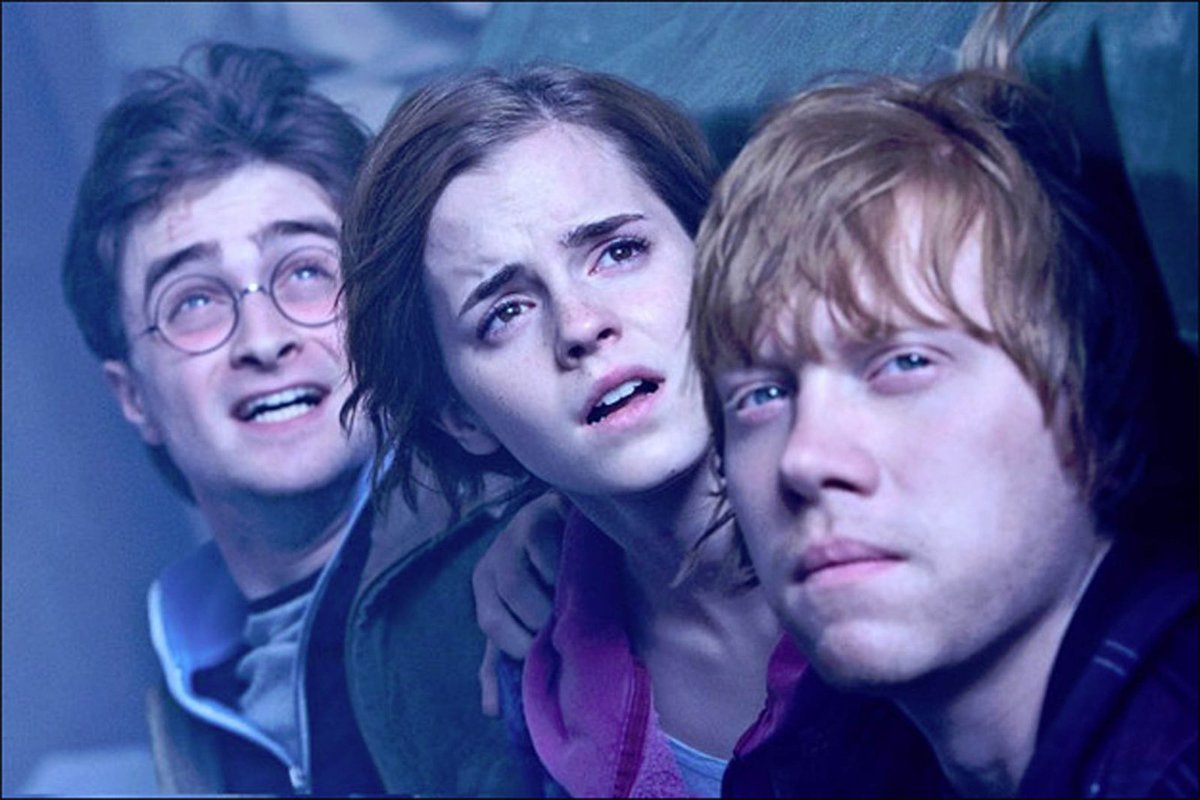 Daniel Radcliffe, Emma Watson a Rupert Grint jdou naposledy do kin.