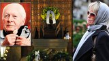 Pohřeb otce Krtečka Zdeňka Milera (†90): Zdrcená Chantal Poullain 