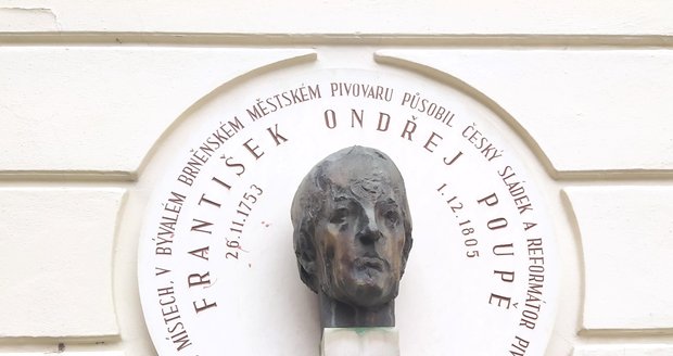 The king of Czech breweries, František Ondřej Poupě, lived in the years 1853-1905, and the last seven years of his life in Brno.  He is still a recognized figure in this field.