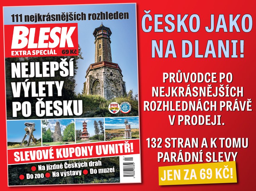 Česko jako na dlani! Průvodce po nejkrásnějších rozhlednách právě v prodeji.