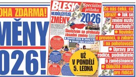 Již v pondělí 5. ledna 2026 Změny 2026 v deníku Blesku: Velký přehled všeho nejdůležitějšího!