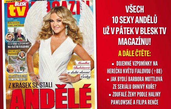 Slavné Češky se fotily pro Blesk tv MAGAZÍN.