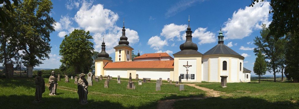 Poutní místo Maria Loreto ve Starém Hrozňatově.