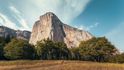 Kilometr vysoký žulový masiv El Capitan Kilometr vysoký žulový masiv El Capitan