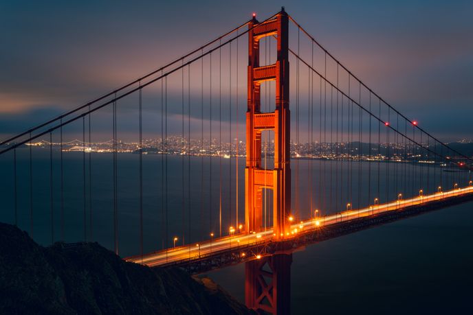 Loučení s Kalifornií v San Franciscu Loučení s Kalifornií v San Franciscu