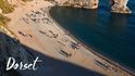 Pobřežní pásmo Dorsetu, zapsané na seznamu světového dědictví UNESCO. Pobřežní pásmo Dorsetu, zapsané na seznamu světového dědictví UNESCO.