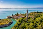 Děsivý italský ostrov Poveglia.