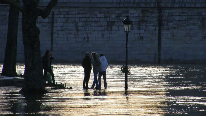 Povodeň v Paříži v roce 2010