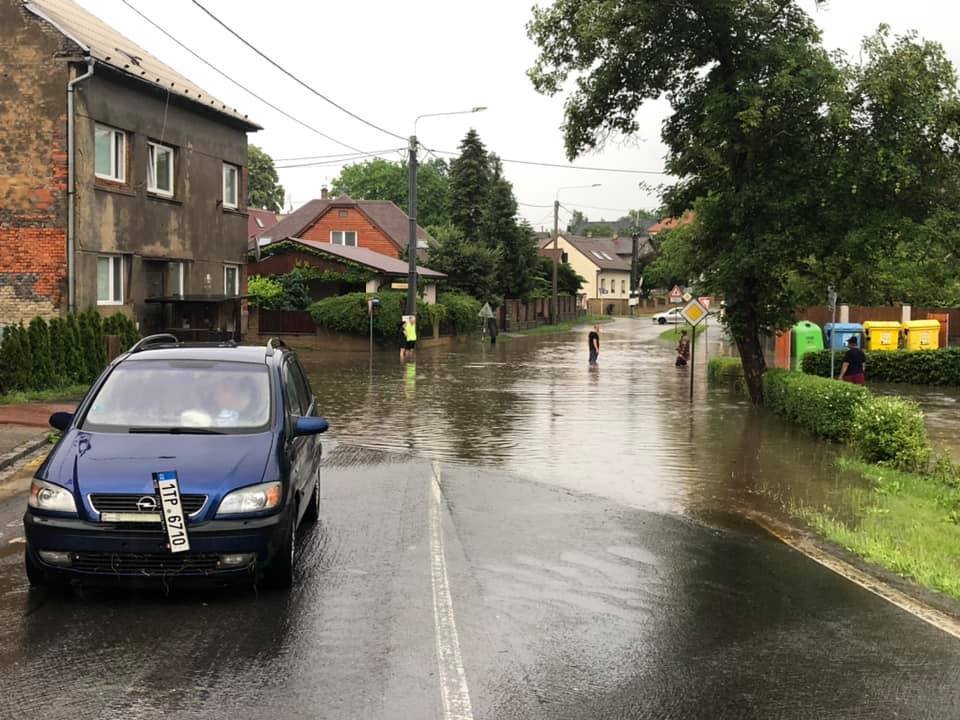 Situace ve Staré Bělé.