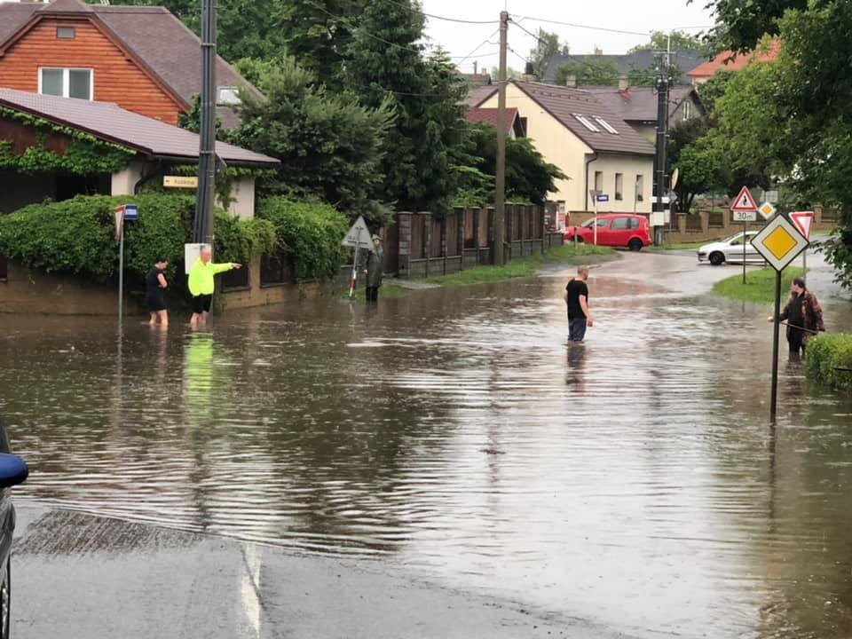 Situace ve Staré Bělé