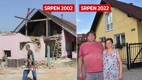 20 let od povodní: Libuše a Petr pomáhali ostatním, sami přišli o všechno! Dům vybudovali znova