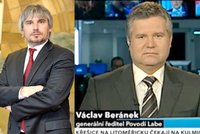 Skandál v TV: Šéf Povodí Labe nevěděl o stavu Labe vůbec nic