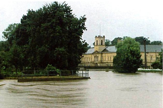 V roce 1997 stoupla řeka Morava až o 6 metrů.