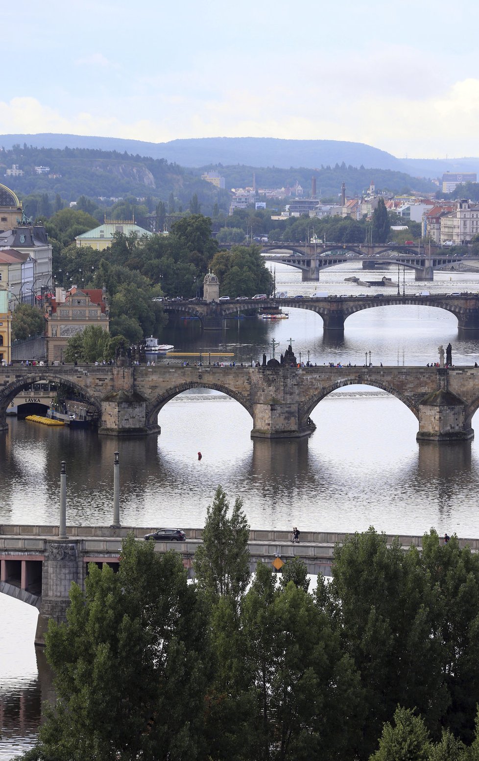 Praha si připomíná povodně v roce 2002.