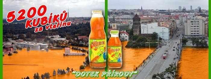 Tak jak je to s těmi kubíky ve Vltavě?