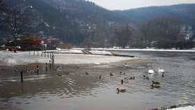 Všude je plno ledu a sněhu