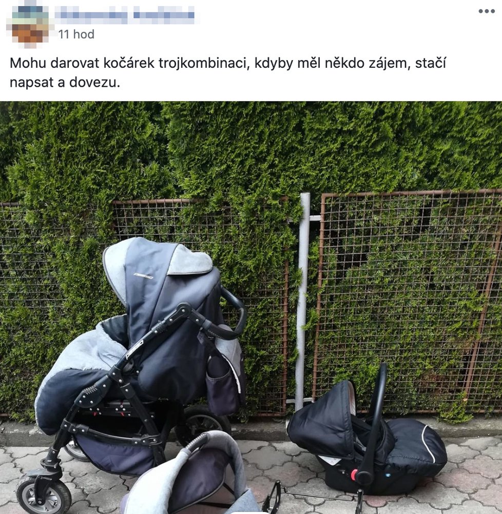 Lidé nabízejí na facebooku pomoc pro zasažené povodněmi na Olomoucku.