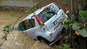 Olomoucký kraj zasáhly lokální povodně. Následky se budou odklízet několik dní