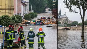 Povodně ohrožují Paříž i menší města v Bavorsku.