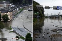 Povodně - den čtvrtý: Velká voda se valí na sever Česka