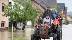 Ničivé záplavy na Balkáně: Velká voda za sáhla i Chorvatsko