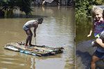 Problémy na různých místech světa: Povodně udeřily v Indii i americké Louisianě.