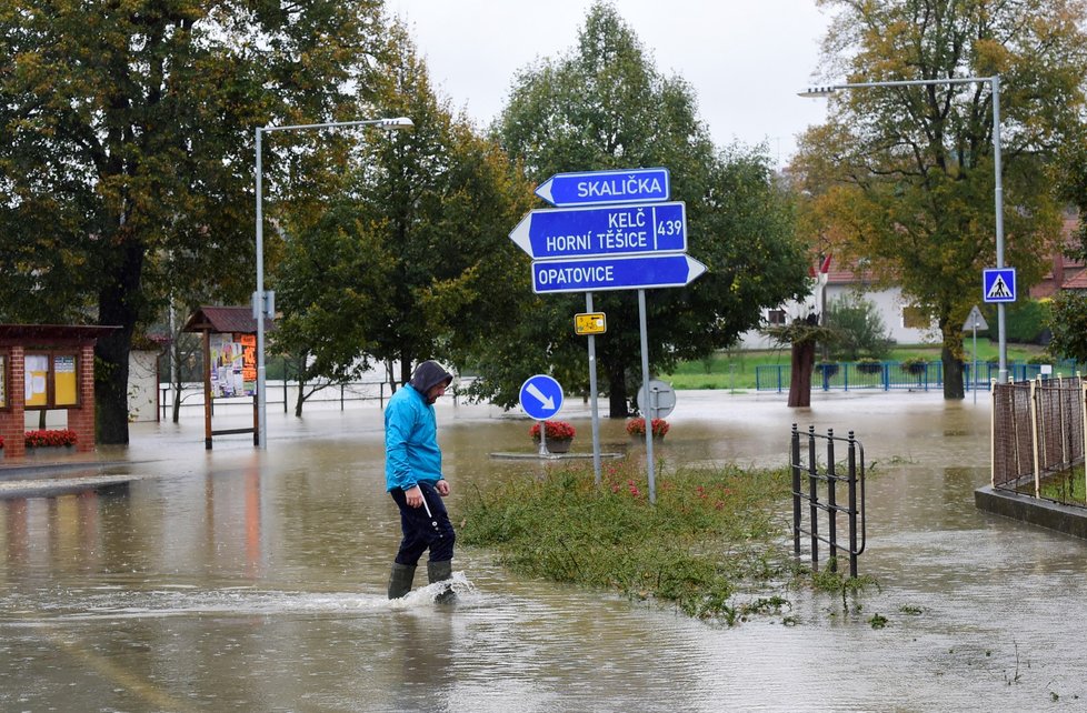 Záplavy v Olomouckém kraji