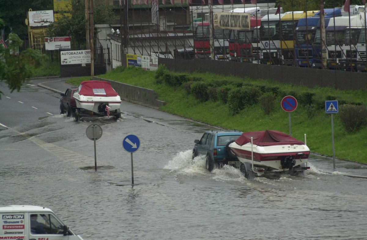 Povodně 2002: Praha.