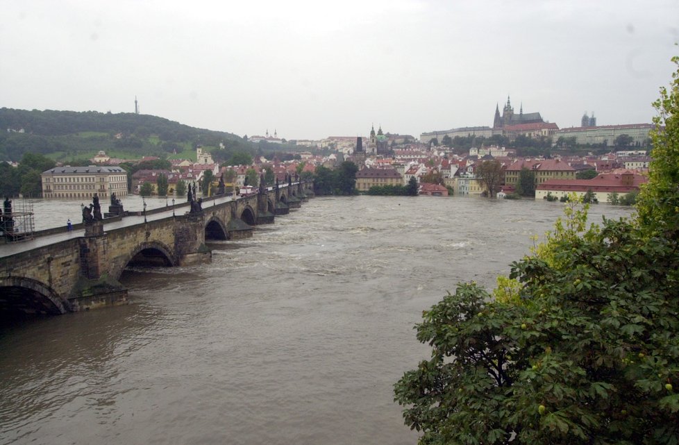 Povodně 2002: Praha.