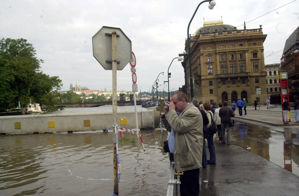 Povodně 2002: Praha.